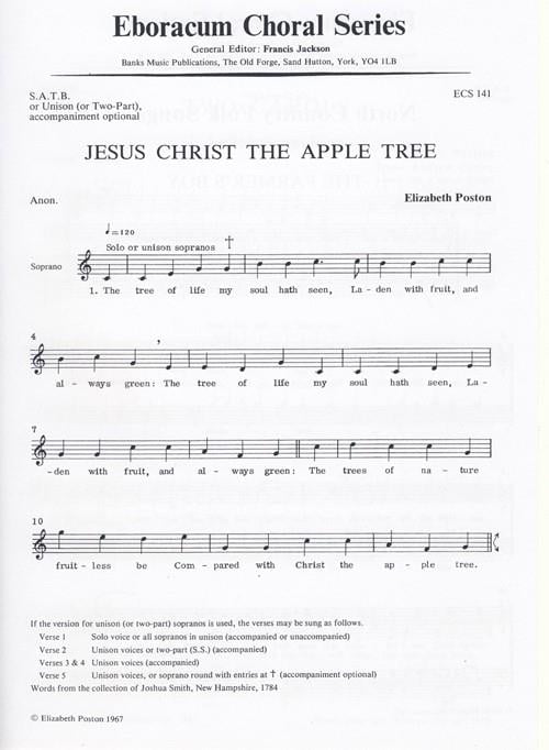 Jesus Christ The Apple Tree